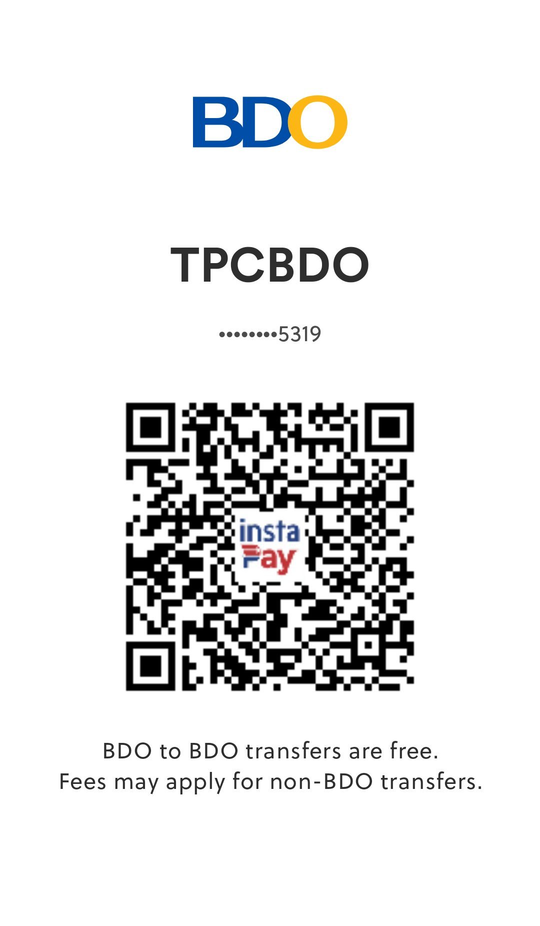 BDO QR