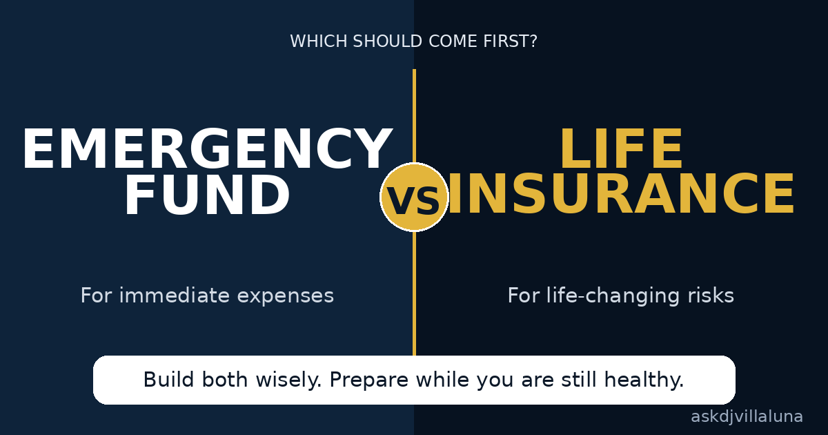 Emergency Fund vs. Life Insurance