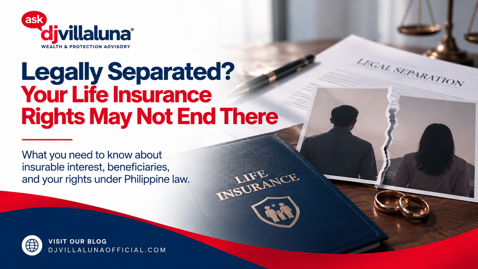 Legally Separated? Your Life Insurance Rights May Not End There